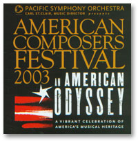 American Composers Festival 2003 An American Odyssey