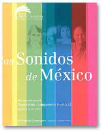 American Composers Festival 2007 Los Sonidos de Mexico