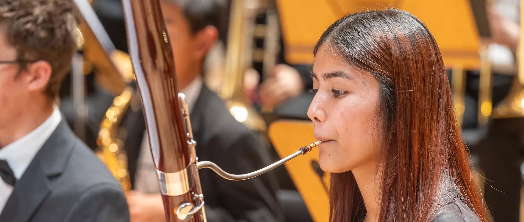 Musicians of Pacific Symphony Youth Wind Ensemble