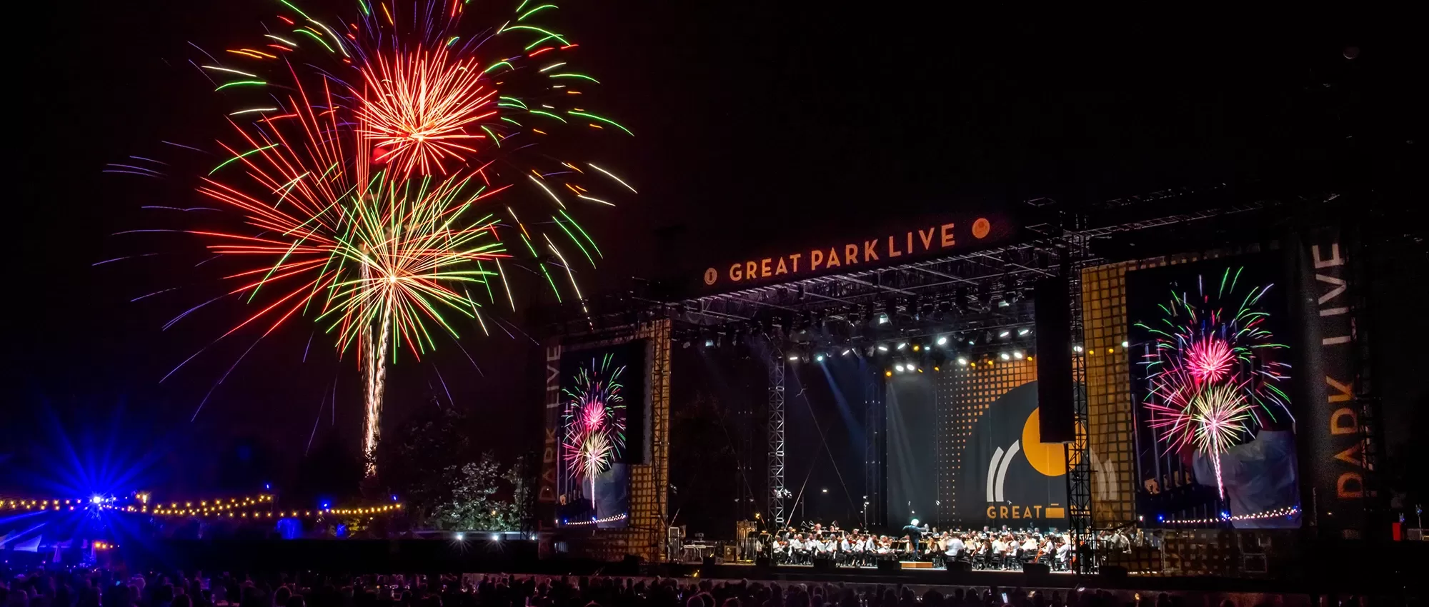 July 4 Fireworks at Great Park Live