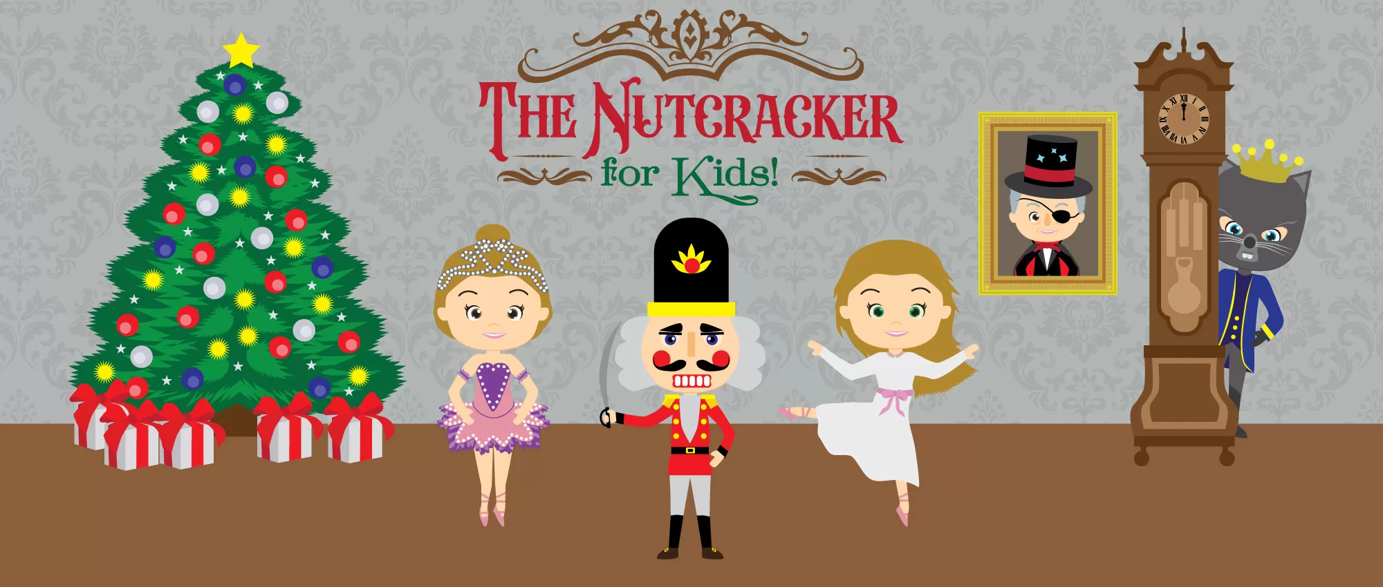 Illustration of the Nutcracker and Mouseking