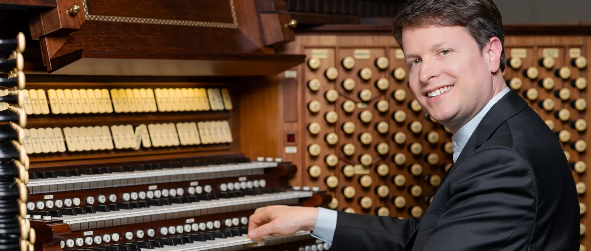 Paul Jacobs at the organ