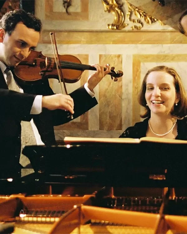 Gil and Orli Shaham on violin and piano