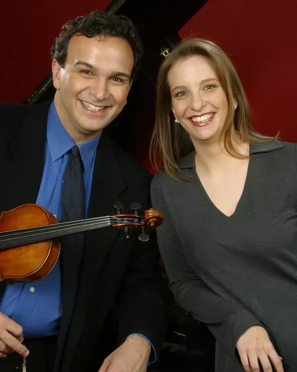 Gil and Orli Shaham on violin and piano