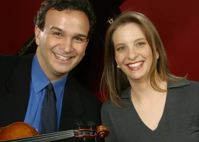 Gil and Orli Shaham on violin and piano