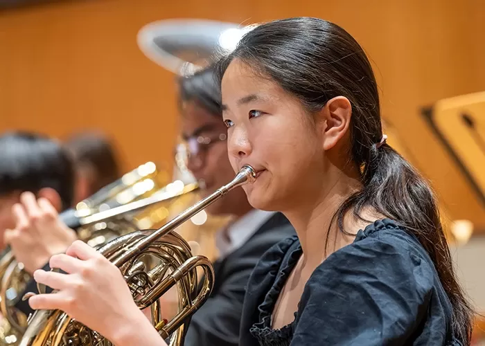 Musicians of Pacific Symphony Youth Wind Ensemble