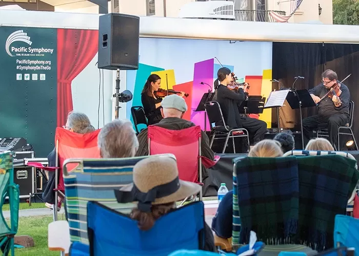 Symphony on the Go! mobile stage