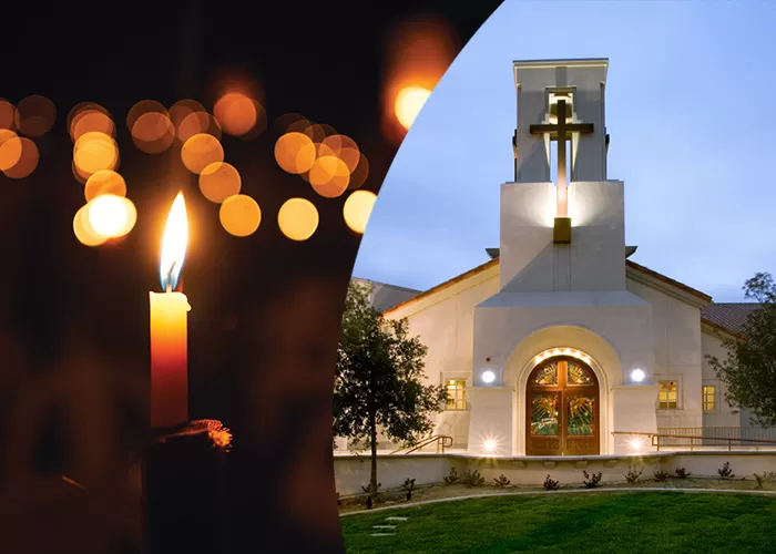 Candlelight and Presbyterian Church of the Master