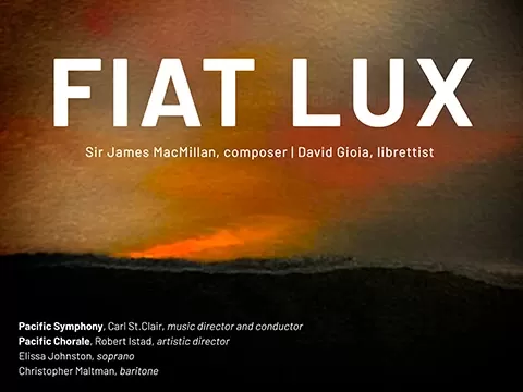 Sir James MacMillan's Fiat Lux